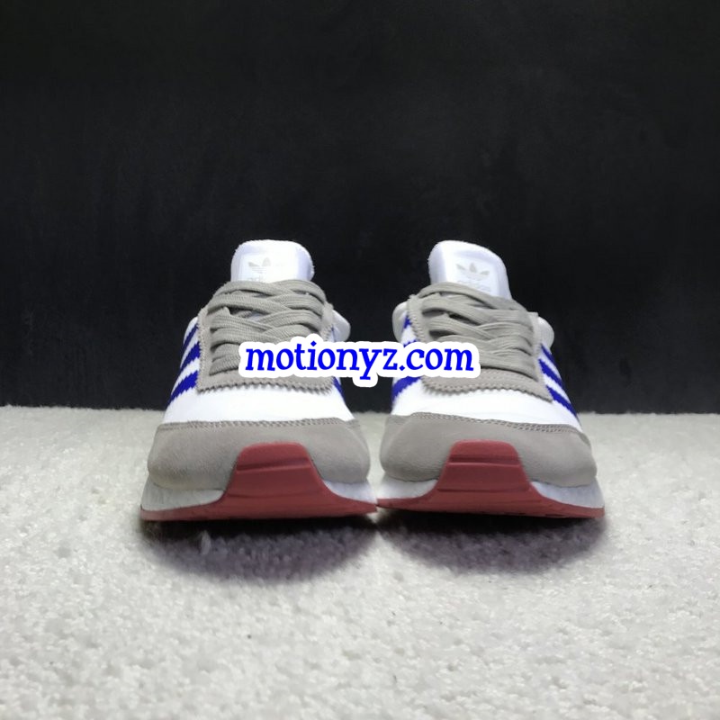 Real Boost Adidas Iniki Runner Boost White Blue